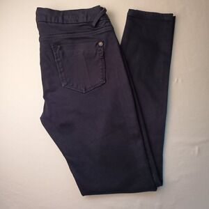 Vigoss Jeans Size 29/8 Low‎ Rise Skinny Leg Navy Blue Color